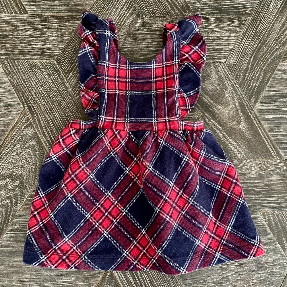 Janie and Jack plaid dress (12-18 months)